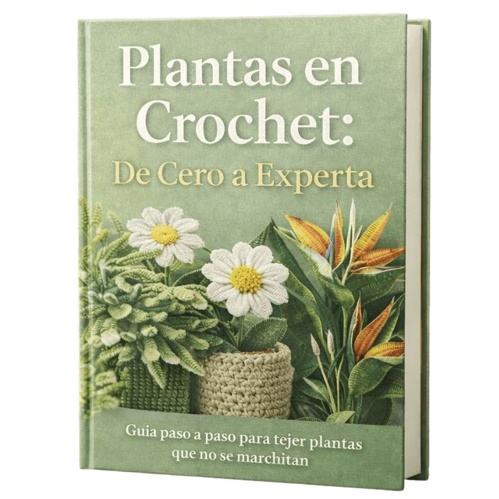 +100 PATRONES DE PLANTAS A CROCHET + 8 BONOS DE REGALO