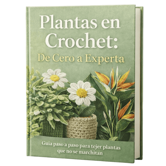 +100 PATRONES DE PLANTAS A CROCHET + 8 BONOS DE REGALO